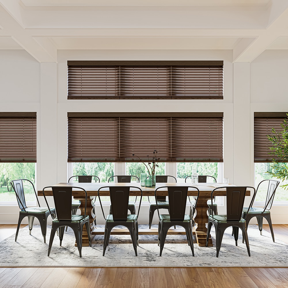 Trademark 2 Inch Faux Wood Blinds